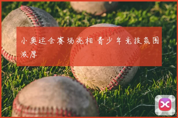 小奥运会赛场亮相 青少年竞技氛围浓厚
