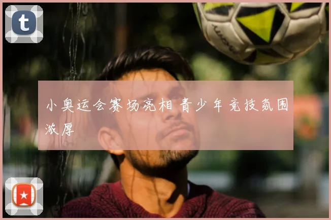 小奥运会赛场亮相 青少年竞技氛围浓厚